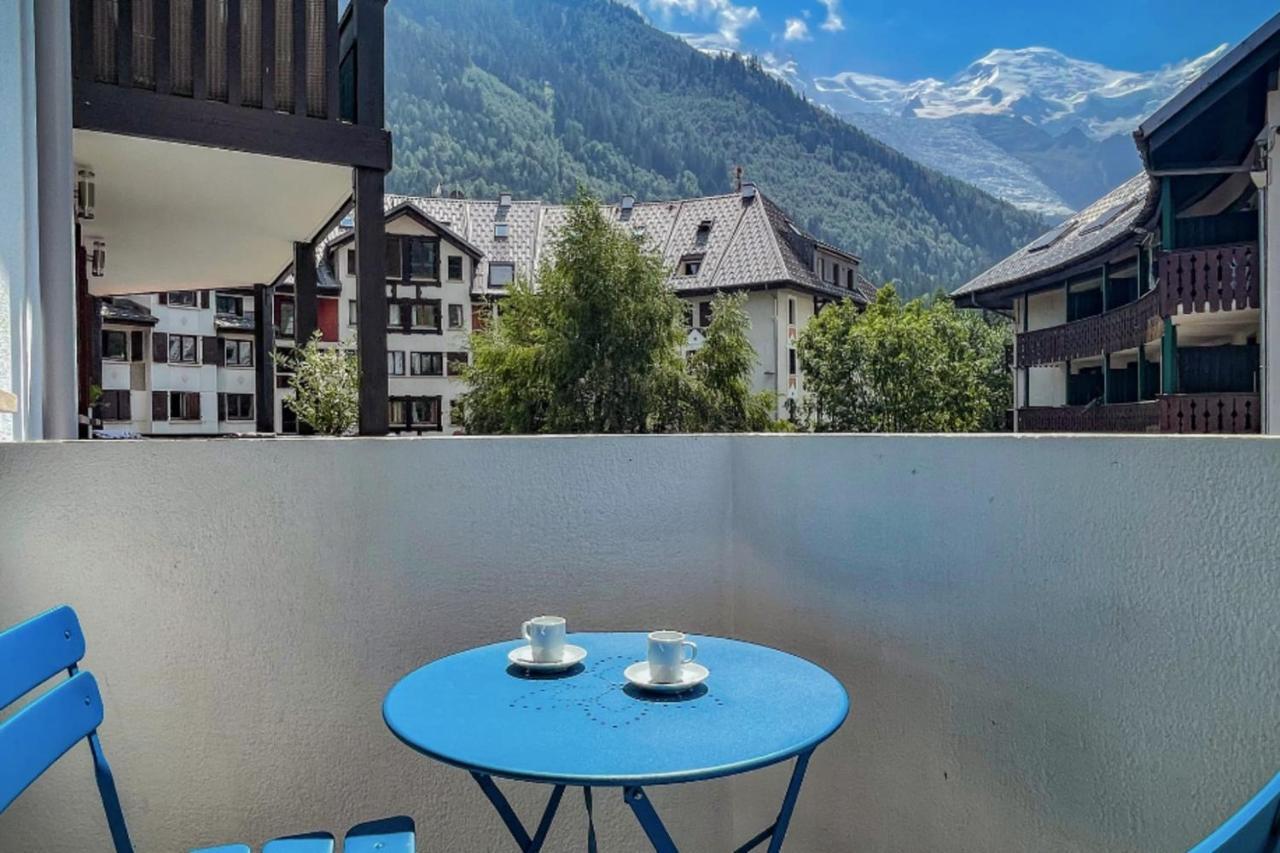 Nice Apt With Mountain View At The Foot Of Slopes Chamonix Dış mekan fotoğraf